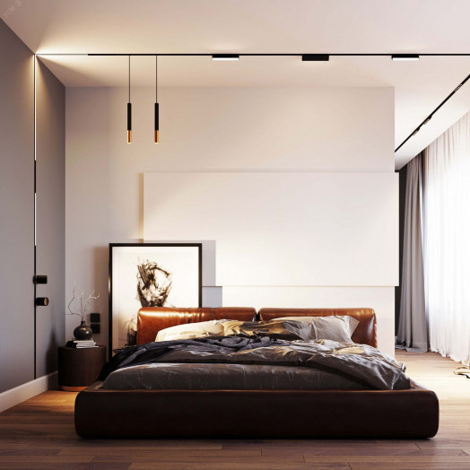 Светильник MAG-FLAT-FOLD-25-S400-12W Day4000 (BK, 100 deg, 24V) (IP20 металл, 3 года)