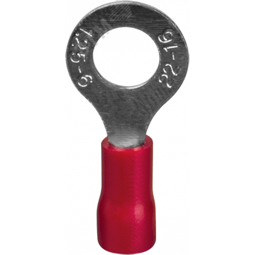 Наконечник кольцевой НКИ 1.5-6, красный (50шт/уп.) Navigator