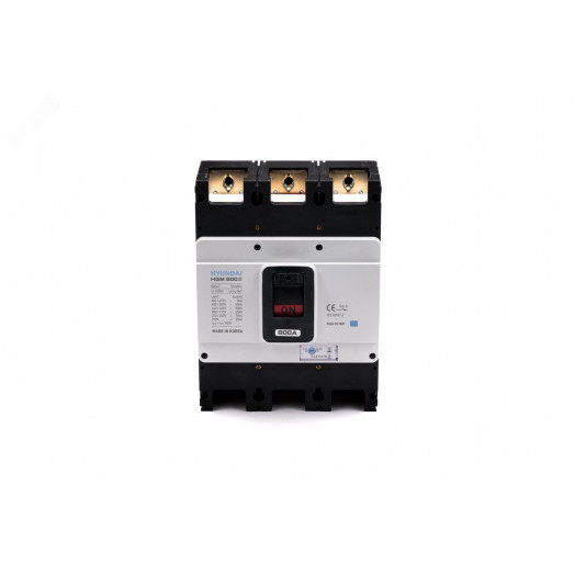 Выключатель автоматический HGM800S 3PT4BS0000C 00800F 504-800A ток к.з. 65kA AC380/415В