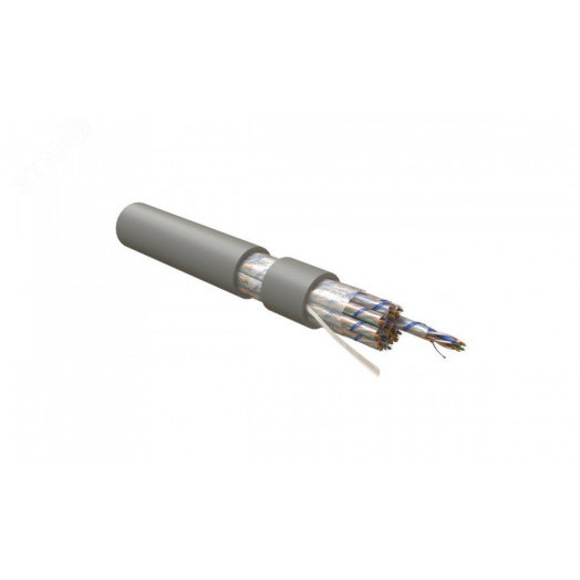 Витая пара U/UTP 50W C5 AWG24 IN LSZH нг(А)-HF серый U/UTP кат 5 50 пар