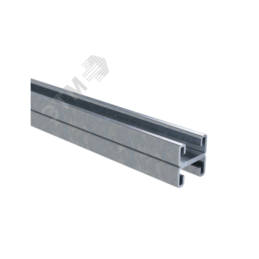 Профиль С-образный двойной 41х21 L=2300 толщина 2.5мм горячеоцинкованный