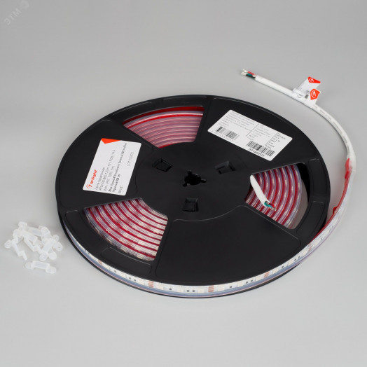 Лента LED герметичная RTW-PS-B60-12мм 12V RGB (14.4 W/m, IP67, 5060, 5м) (ARL, -)