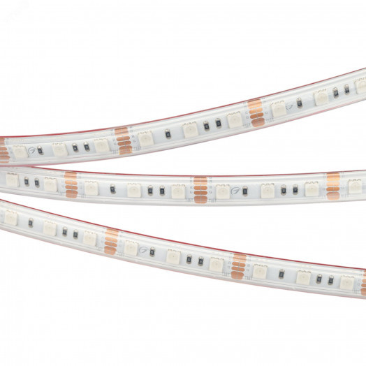Лента LED герметичная RTW-PS-B60-12мм 12V RGB (14.4 W/m, IP67, 5060, 5м) (ARL, -)