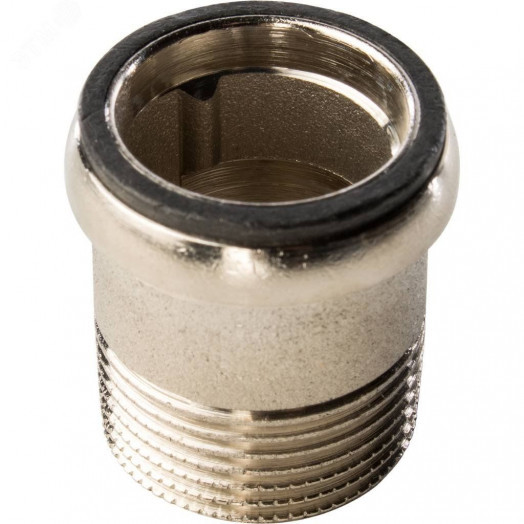 Кран шаровой со сгоном угловой 3/4' ВН ручка бабочка