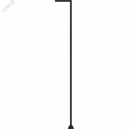 Светильник POKER LED 55 (W) L-SHAPE 6M 4000K (в комплекте ЗДФ)