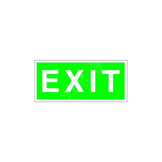 Знак безопасности BL-3015.E25''EXIT''