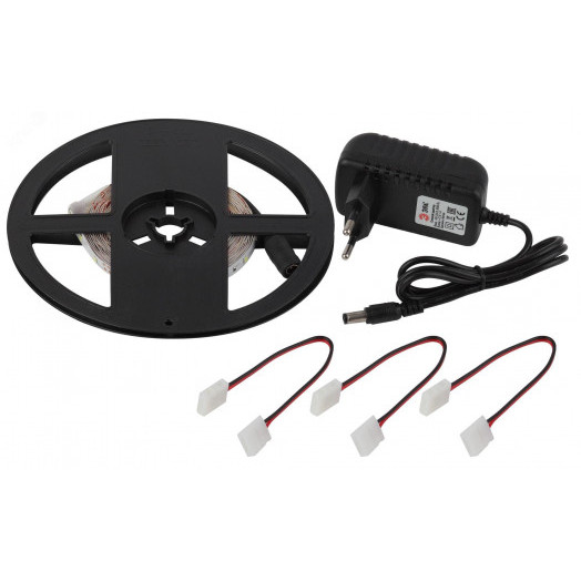 Набор со светодиодной лентой 12В 2835kit-4,8-60-12-IP20-2700-5м