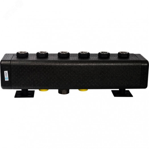 Коллектор распределительный стальной 3 отопительных контуратеплоизоляция DN32