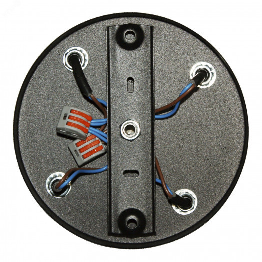 Светильник Конти 242 черн.муар медь НСБ 01-4х60-110 Е27 ИМ