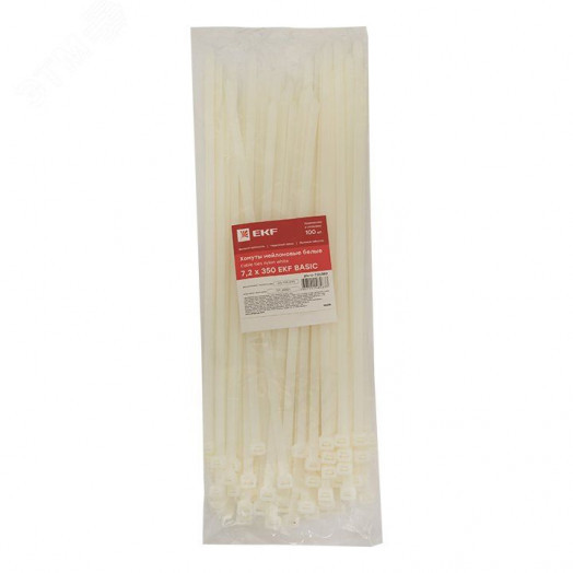 Хомут 7.2х350 нейлон (100шт)