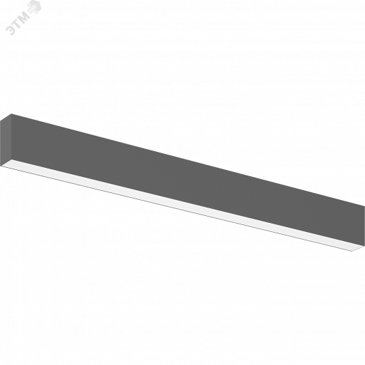 Светильник PROFILE 60H S LED 1500 BL 4000K