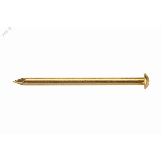 Гвоздь латунный 1,7х30 (25 гр.)