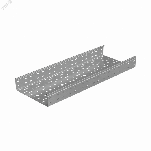 Лоток перф. 80х300х1,0 L3000 мм Стандарт ПЛЮС INOX304