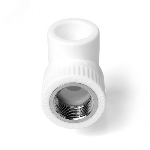 Тройник комбинированный 25x3/4' ВР полипропиленовый PPR белый