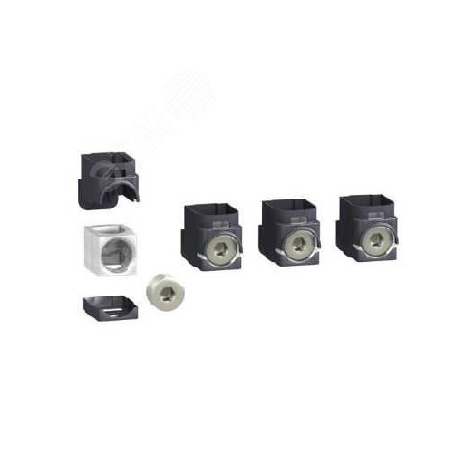 Клемма защелкивающаяся алюминиевая 250А 25-95мм2 4шт