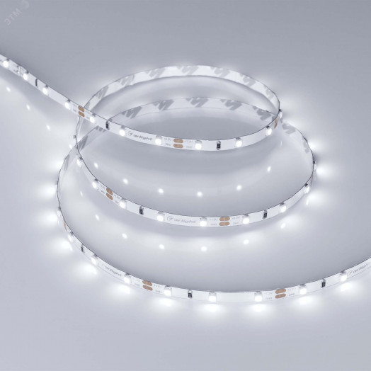 Лента RT-A60-5мм 12V White6000 (4.8 W/m, IP20, 2835, 5м) (4.8 Вт/м, IP20)