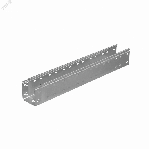 Лоток перф. 100х100х1,5 L3000 мм Быстрый монтаж ПЛЮС