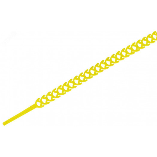 Стяжка универсальная многоразовая RS 10х300мм желтая (20шт)