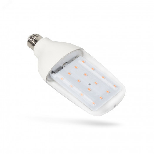 Лампа светодиодная для растений Форма DOUBLESIDE прозрачная Спектр для рассады и досвечивания в период роста Картон