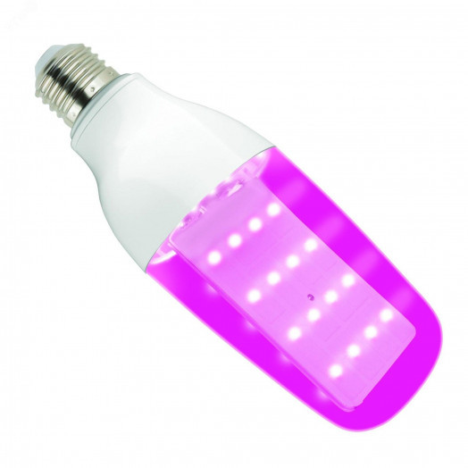 Лампа светодиодная для растений Форма DOUBLESIDE прозрачная Спектр для рассады и досвечивания в период роста Картон