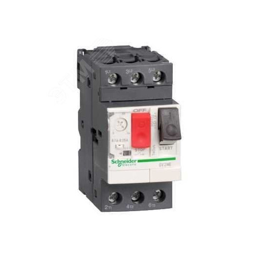 Выключатель автоматический для защиты электродвигателей 1-1.6А с комбинированным расцепителем