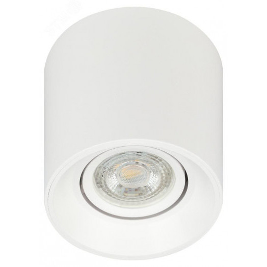 Светильник настенно-потолочный спот OL25-1 WH MR16/GU5.3, белый, поворотный лампа MR16 ( в комплект не входит)