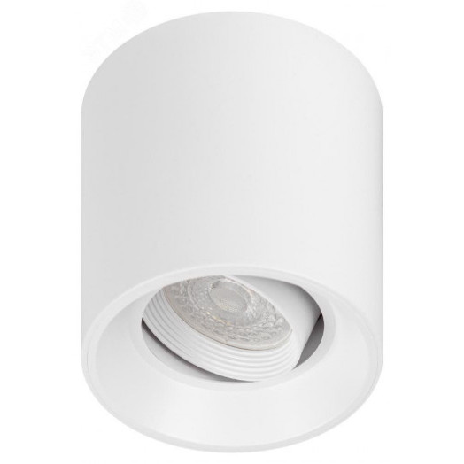Светильник настенно-потолочный спот OL25-1 WH MR16/GU5.3, белый, поворотный лампа MR16 ( в комплект не входит)