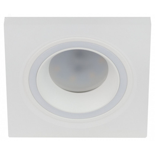 Светильник встраиваемый декоративный DK91 WH MR16/GU5.3 белый