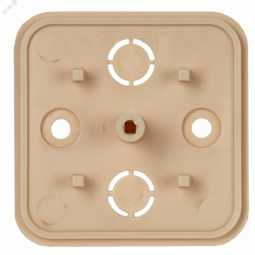 Коробка распаячная КМ для открытой проводки 50х50х20мм сосна