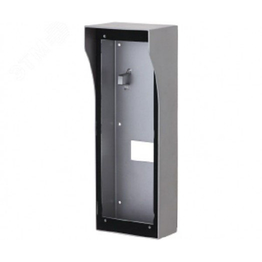 Коробка металлическая для накладного монтажа с защитным козырьком