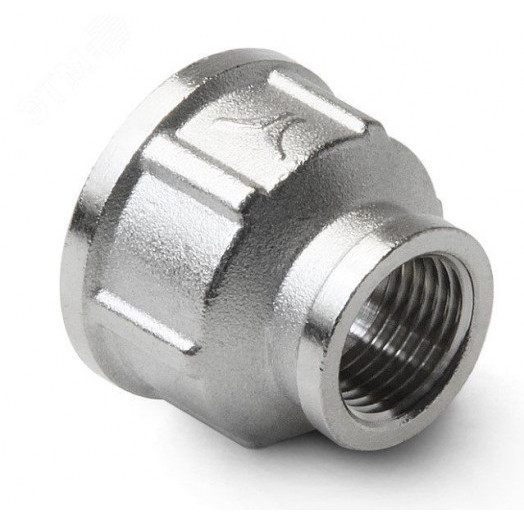 Муфта латунная резьбовая переходная, В 3/4X1/2