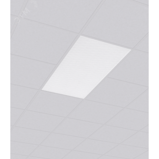 Светильник светодиодный ДВО/ДПО-60Вт IP40 5000К А300 2.0 опал DALI