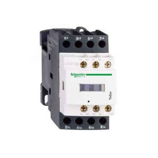 Пускатель магнитный 40А =125В 1НО+1НЗ LC1D