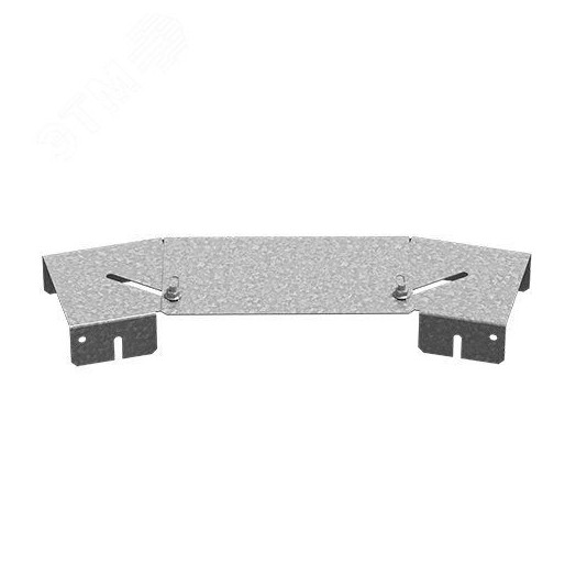 Крышка к повороту горизонтальному регулируемому к лотку 400, толщина 1,5 мм, Сендзимир цинк