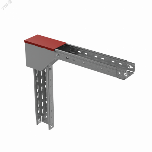 Крышка угла верт. внеш. 150 мм с разворотом трассы на 90 гр. ПЛЮС