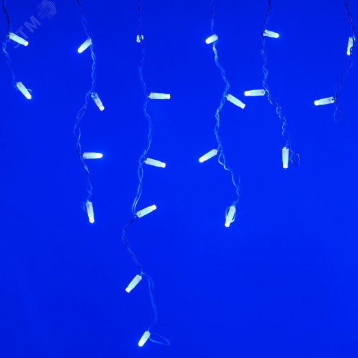 Гирлянда светодиодная декоративная ARD-EDGE-CLASSIC-2400x600-WHITE-88LED-STD BLUE (230V, 6W) (ARDCL, IP65)