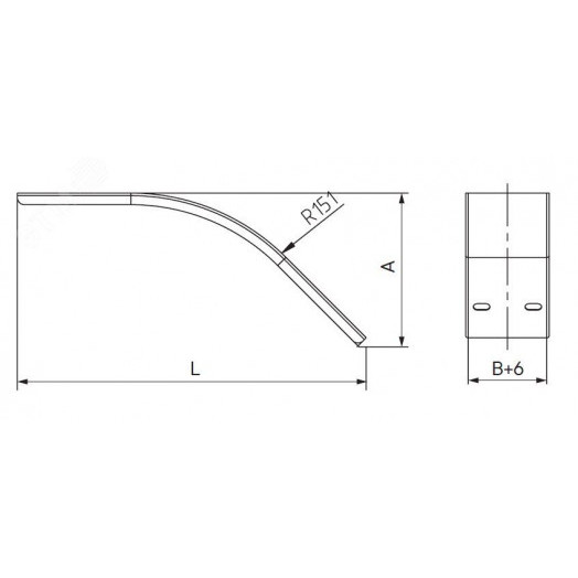Крышка на угол вертикальный внешний 45 градусов 50х200, 2,0 мм, горячий цинк, в комплекте с крепежными элементами необходимыми длямонтажа
