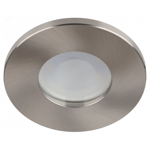 Встраиваемый светильник влагозащищенный WR3 SN MR16/GU5.3, IP44, сатин/никель