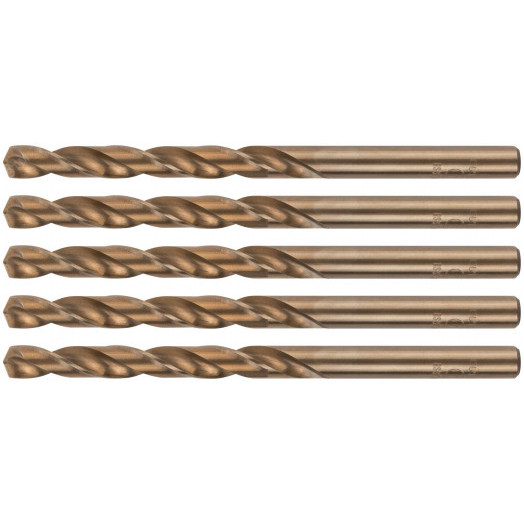Сверло по металлу Cutop Profi с кобальтом 5%, 7X109 мм (5 шт)
