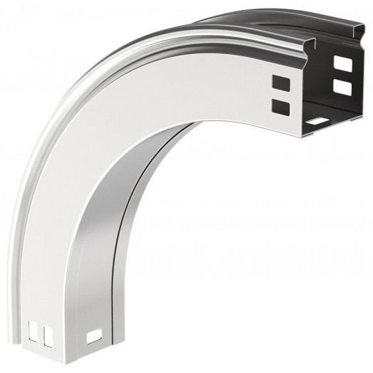 Поворот плавн. 90град тип В20 ESCA 50х50мм