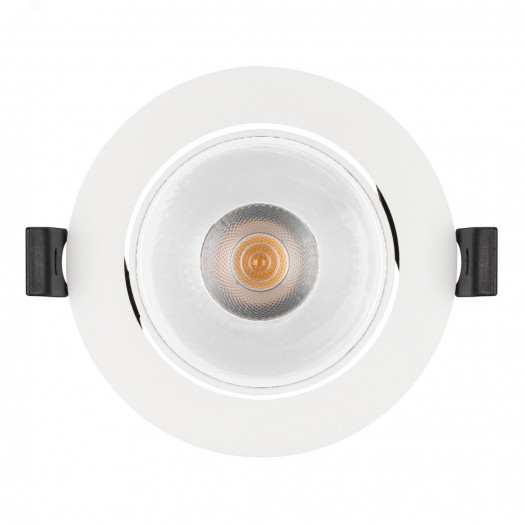 Светильник MS-FORECAST-BUILT-TURN-R102-12W Warm3000 (WH-WH, 32 deg, 230V) (Arlight, IP20 Металл, 5 лет)