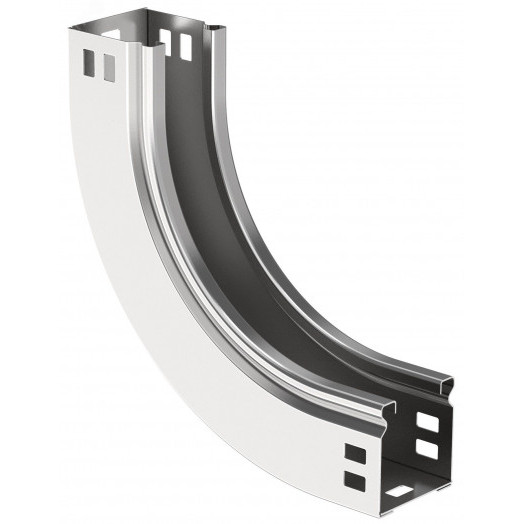 Поворот плавн. 90град тип В10 ESCA 50х50мм