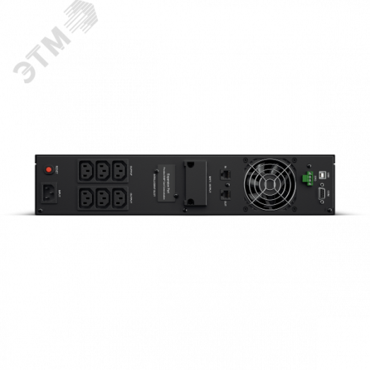 Источник бесперебойного питания Online OLS Rack 1500Ва/1350Вт фазы 1/1 4 мин Rack IEC C13 USB, SNMP