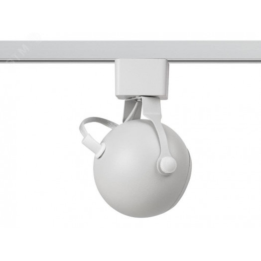 Трековый светильник однофазный TR35-GU10 WH MR16 белый под лампу