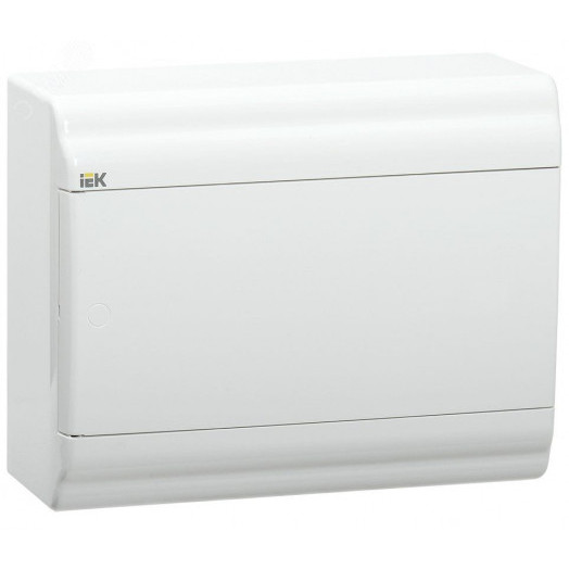 Бокс ЩРН-П-9 модулей навесной пластик IP41 PRIME белая дверь