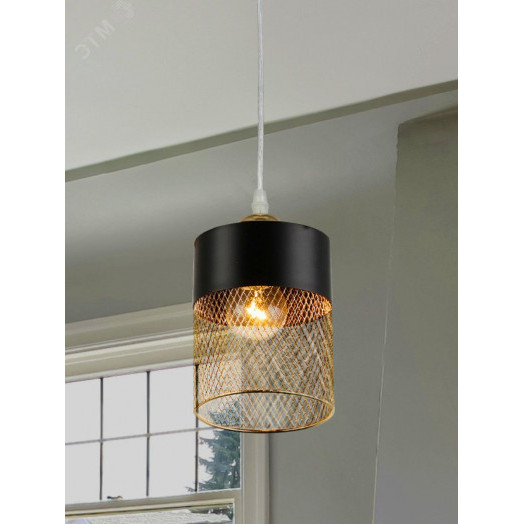 Светильник подвесной (подвес) Hulda 9068-201 1 х E27 60 Вт модерн