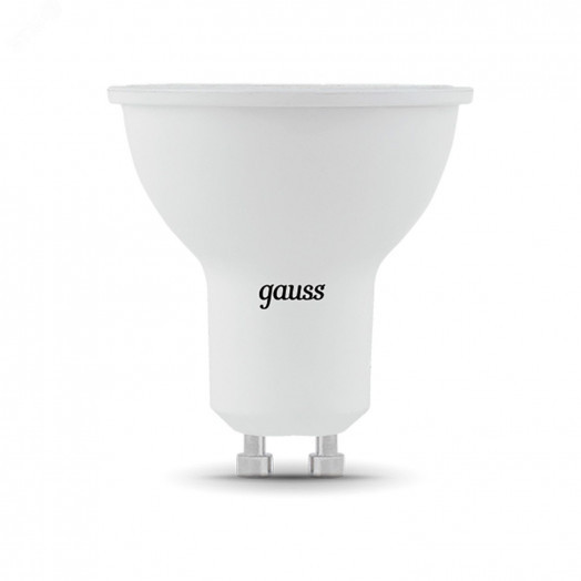 Лампа светодиодная LED 5 Вт 530 лм 6500К AC150-265В GU10 софит MR16 холодная диммируемая Black Gauss