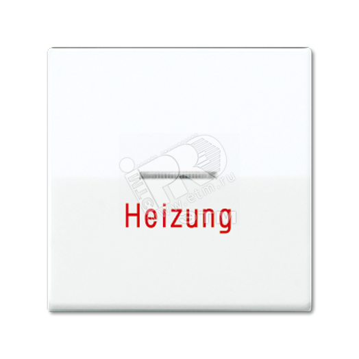 Клавиша с надписью  белая