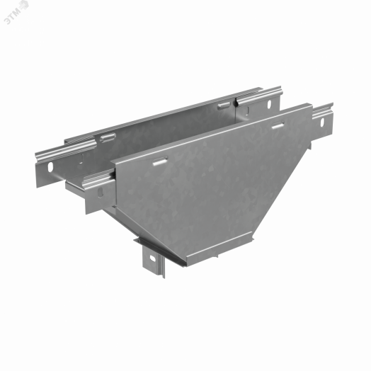 Т-отвод вертикальный 50х400 мм вниз c разворотом трассы на 90 гр. ПЛЮС