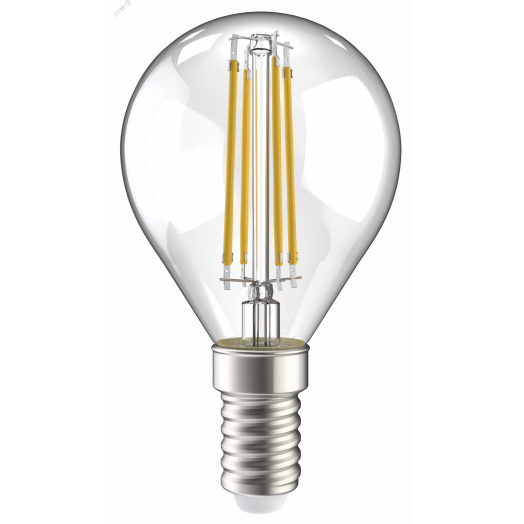 Лампа светодиодная G45 шар прозрачная 7Вт 230В 3000К E14 серия 360° IEK